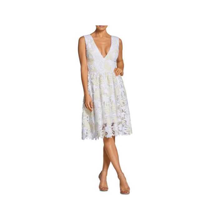 Dress The Population - Fit And Flare Dress